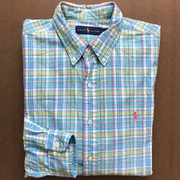 Polo Ralph Lauren Other - POLO Ralph Lauren Long Sleeve Button Down Shirt! L